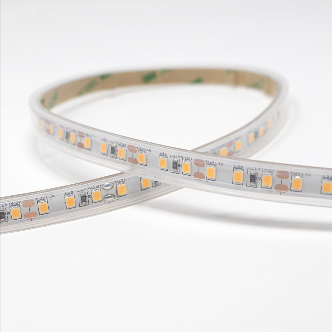 White Outdoor 3' LED Strip Light - 12 VAC - Waterproof - 2700K