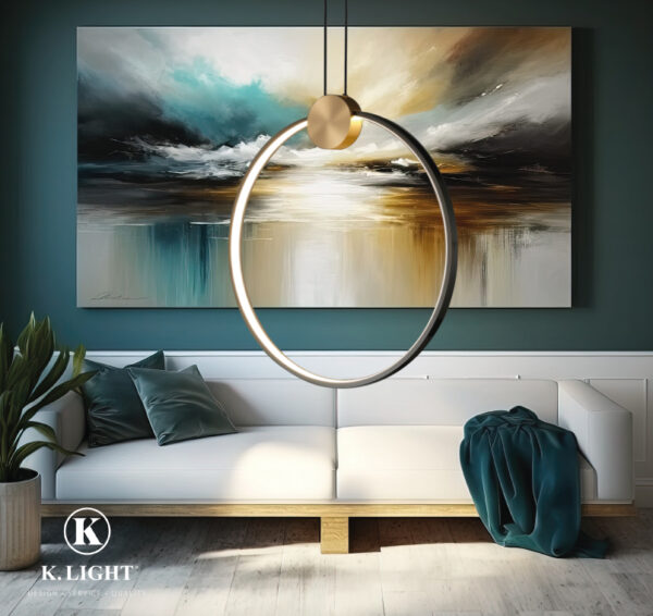 230v 30W LED Large Ring Pendant