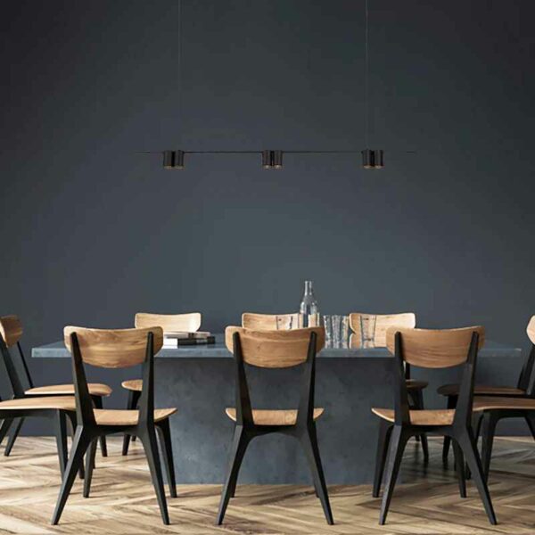 OCCHIO 6 Linear Light GU10 linear pendant Incl 2.8m suspension
