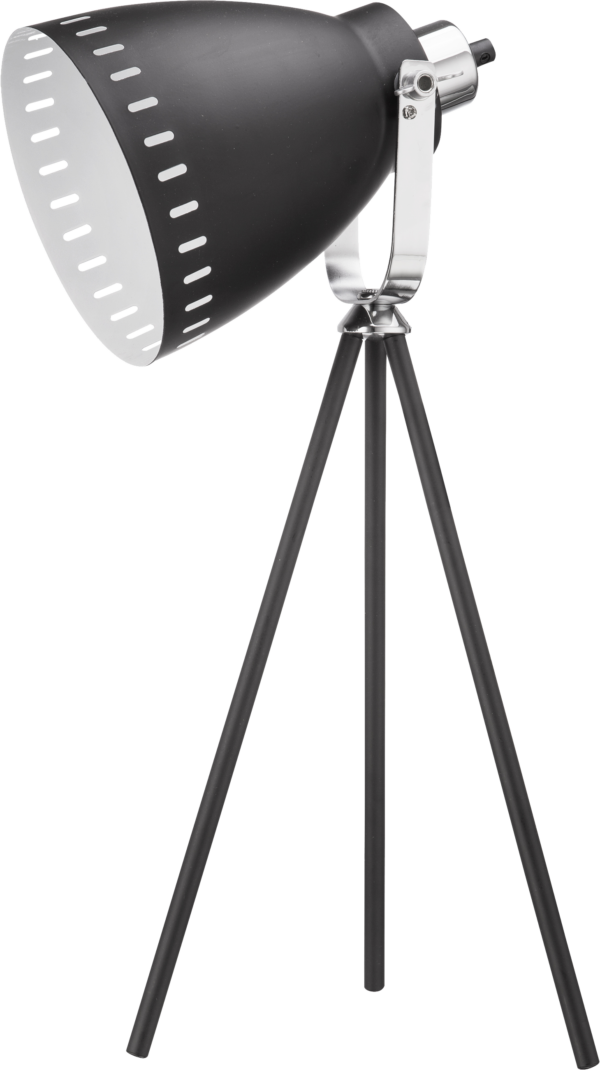 230v 40W E27 Tri Pod Desk Lamp with in-line switch