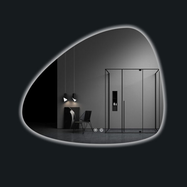 36W LED Ovoid Mirror Touch Switch & Anti-Fog