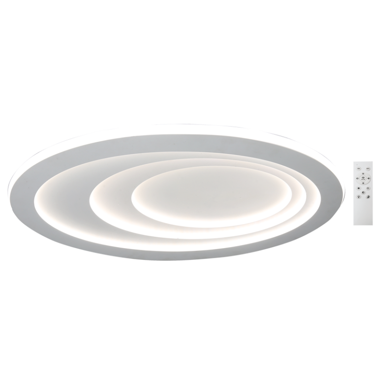 Metal and Plastic Ceiling Fitting with Remote Control 44 CF194